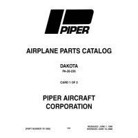 Piper PA-28-236 Dakota 761-680 Parts Catalog 1979 - 2006