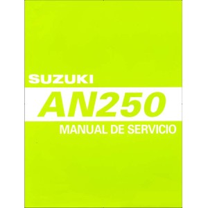 Suzuki AN250 K3 K4 Spanish Manual de Servicio Suzuki AN250 K3 K4 Spanish Manual de Servicio