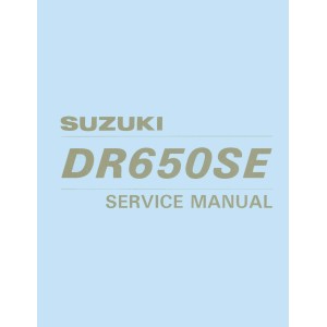 Suzuki DR650SE Shop Service Repair Manual 1997 - 2001 Suzuki DR650SE Shop Service Repair Manual 1997 - 2001