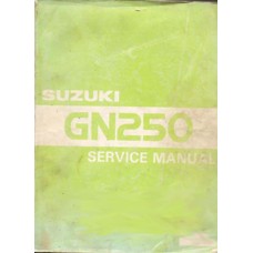 Suzuki GN250 Shop Service Repair Manual 1982 - 1983 Suzuki GN250 Shop Service Repair Manual 1982 - 1983