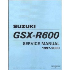 Suzuki GSX-R600 Shop Service Repair Manual 1996 - 2000 Suzuki GSX-R600 Shop Service Repair Manual 1996 - 2000