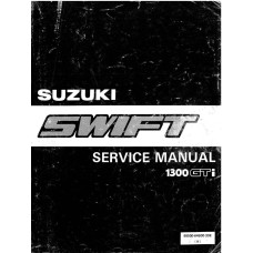 Suzuki Swift 1300-GTi Shop Service Repair Manual 1989 Suzuki Swift 1300-GTi Shop Service Repair Manual 1989