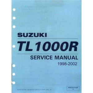 Suzuki TL1000R Shop Service Repair Manual 1998 - 2002