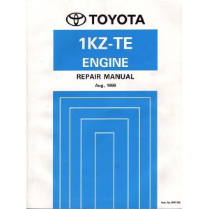 Toyota 1KZ-TE Engine Shop Service Repair Manual 1999