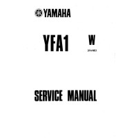 Yamaha ATV YFA1W Shop Service Repair Manual Yamaha ATV YFA1W Shop Service Repair Manual