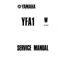 Yamaha ATV YFA1W Shop Service Repair Manual