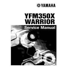 Yamaha ATV YFM350X Warrior Shop Service Repair Manual Yamaha ATV YFM350X Warrior Shop Service Repair Manual