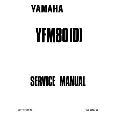 Yamaha ATV YFM80WP Badger Raptor 80 Shop Service Repair Manual Yamaha ATV YFM80WP Badger Raptor 80 Shop Service Repair Manual