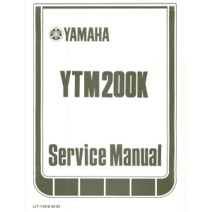 Yamaha ATV YTM200K Tri 200 Shop Service Repair Manual