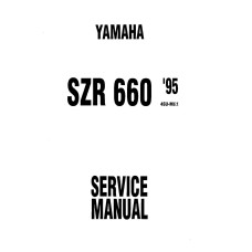 Yamaha SZR 660 Motorcycle Service Repair Workshop Manual 1995