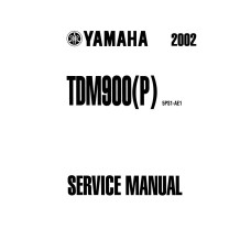 Yamaha TDM900P Motorcycle Service Repair Workshop Manual 2002