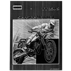 Yamaha TT350S Motorcycle Service Repair Workshop Manual 1985