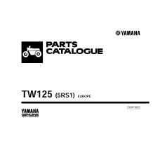 Yamaha TW125 Motorcycle Genuine Parts Manual