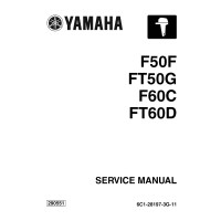 Yamaha F50F, FT50G, F60C, FT60D Marine Outboard Motor Shop Service Repair Manual Yamaha F50F, FT50G, F60C, FT60D Marine Outboard Motor Shop Service Repair Manual